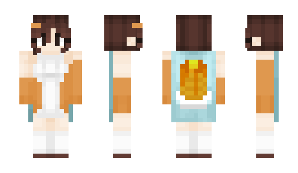 Minecraft skin augustviolets