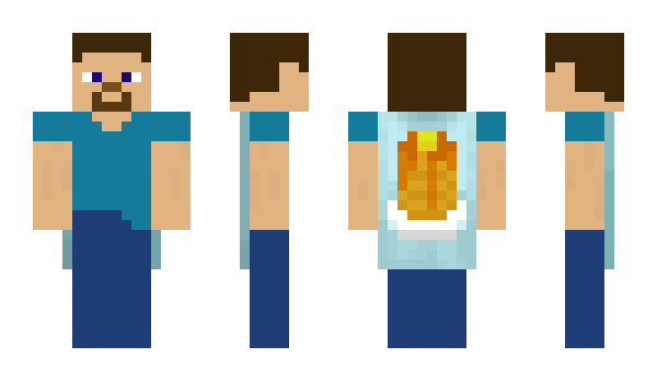 Minecraft skin Upgradedplayer1