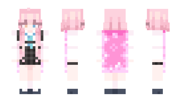 Minecraft skin Oshimai