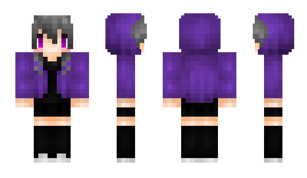 Minecraft skin VioletL