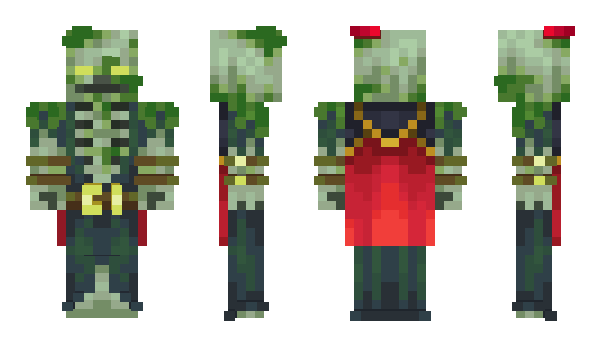 Minecraft skin LordZombieReeper
