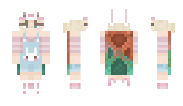 Minecraft skin LesleyBunny