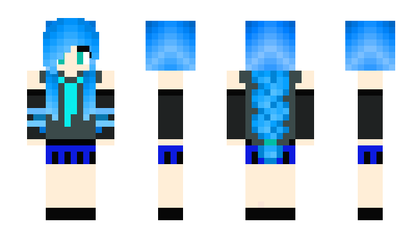 Minecraft skin Dxif