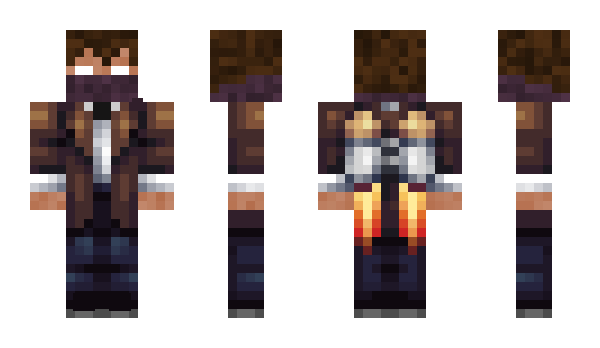 Minecraft skin CutAway