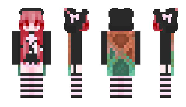 Minecraft скин по нику TungTungMoon