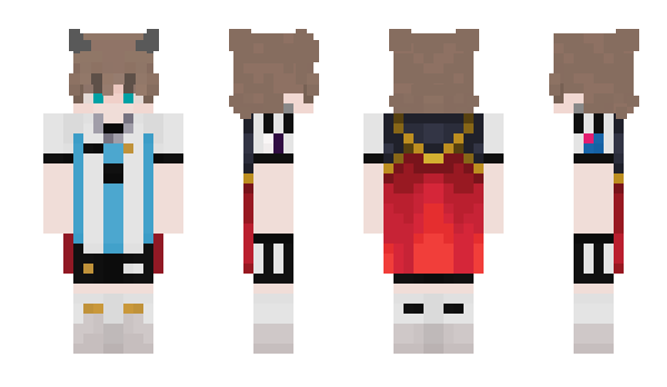 Minecraft скин по нику LinhUhvMd0103