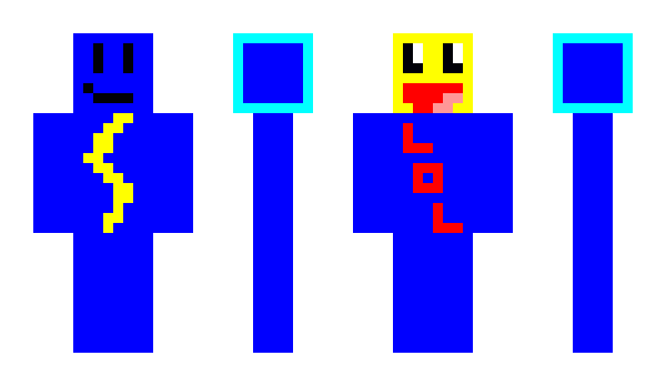 Minecraft skin Blueman