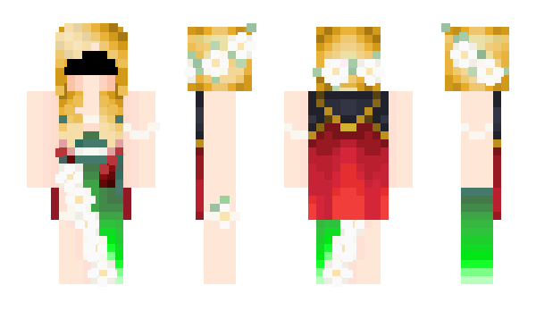 Minecraft skin Ursulanna