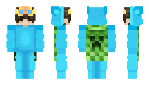 Minecraft skin AzureStrike_