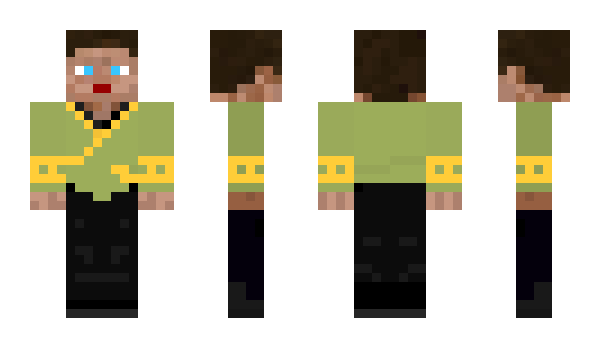 Minecraft skin Captain_O