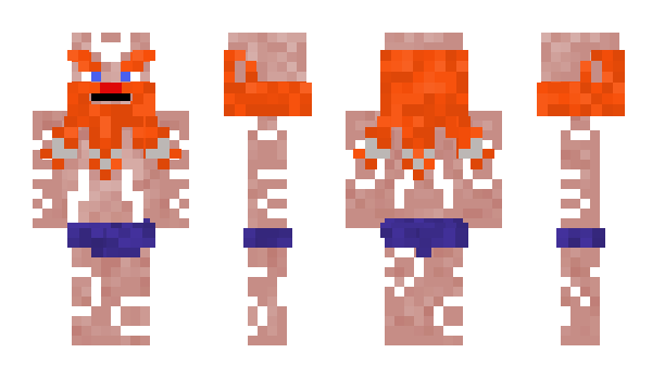 Minecraft skin Akabur