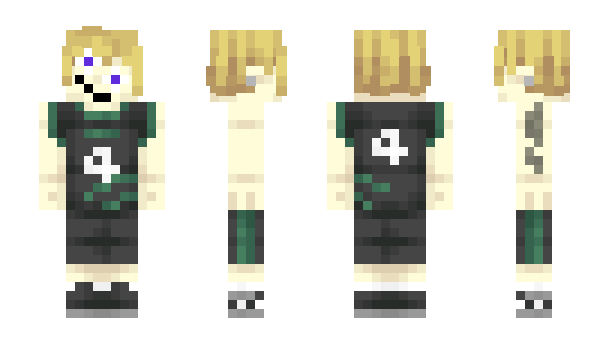 Minecraft skin Nljkiwerty