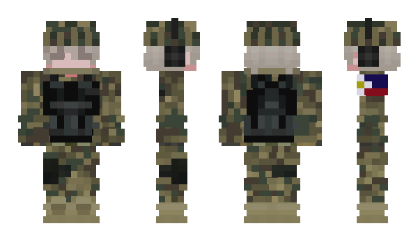 Minecraft скин по нику MCSWAGSOLDIER