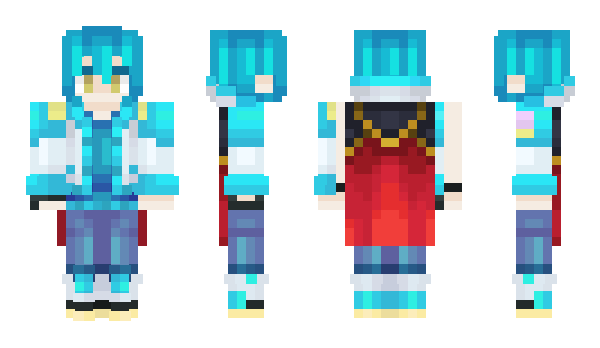 Minecraft skin kestrelli