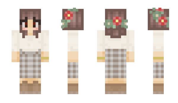 Minecraft skin Kamehime