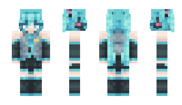 Minecraft скін по ніку Animasu