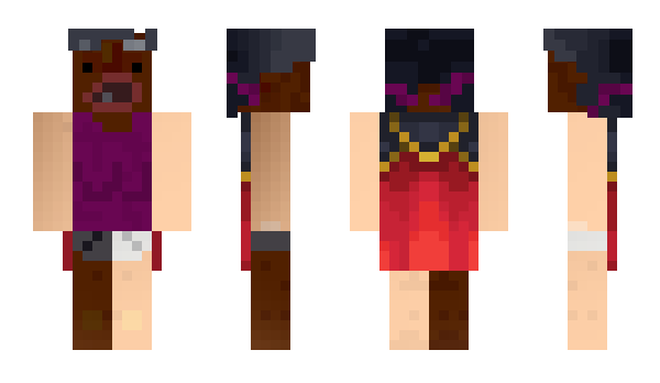 Minecraft skin AlfredaUlrike