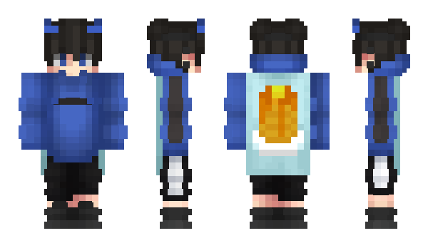Minecraft скин по нику BrunooDnt