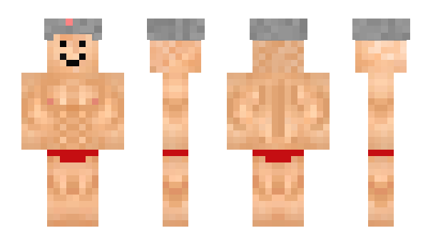 Minecraft skin lxc