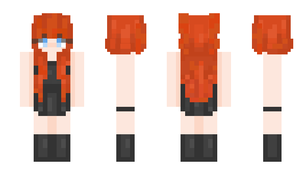 Minecraft скин по нику Ruby_Redhead