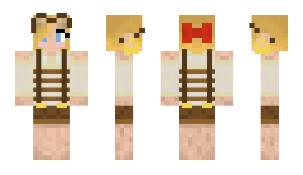 Minecraft skin annaparmo