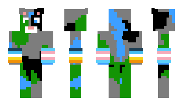 Minecraft скин по нику YourLocalFurryXD