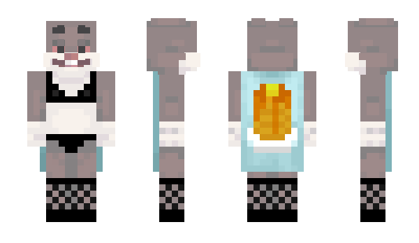 Minecraft скин по нику meatbunnies