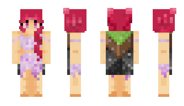 Minecraft скин по нику LauraVOLVEPORFA