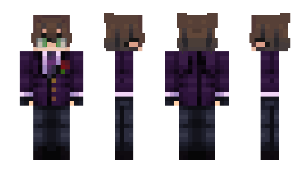 Minecraft skin Prussic