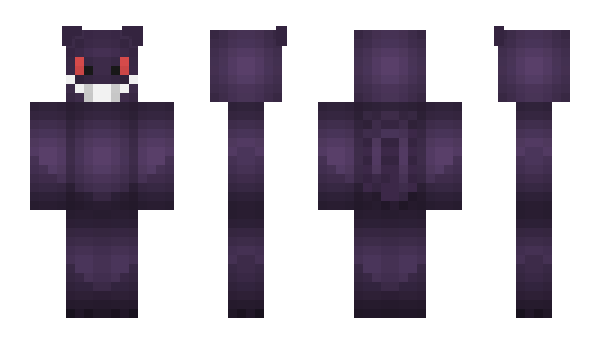 Minecraft skin GengarCups