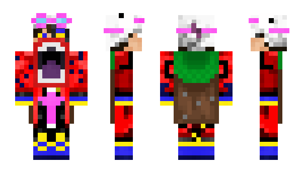 Minecraft skin hikkionmyback