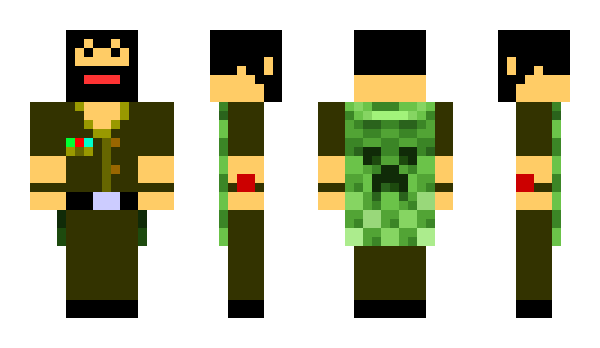 Minecraft скін по ніку Boramo