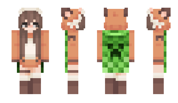 Minecraft skin Strinova