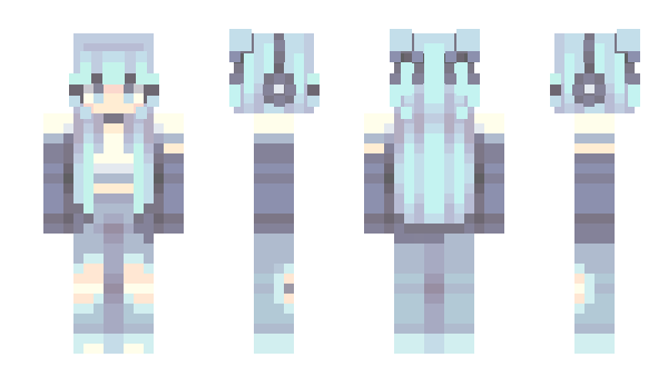 Minecraft skin LuneySan