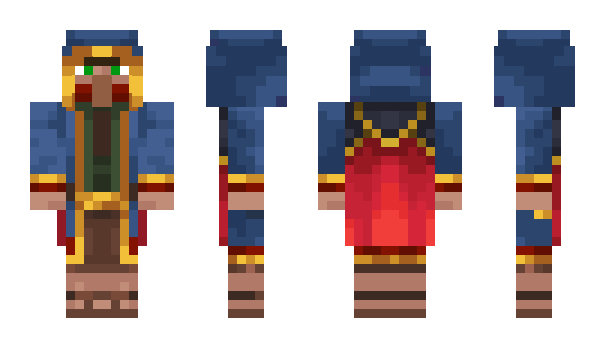 Minecraft skin Villager1614