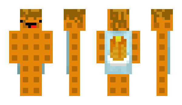 Minecraft скин по нику Waffles255