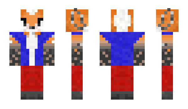 Minecraft skin AlxFox