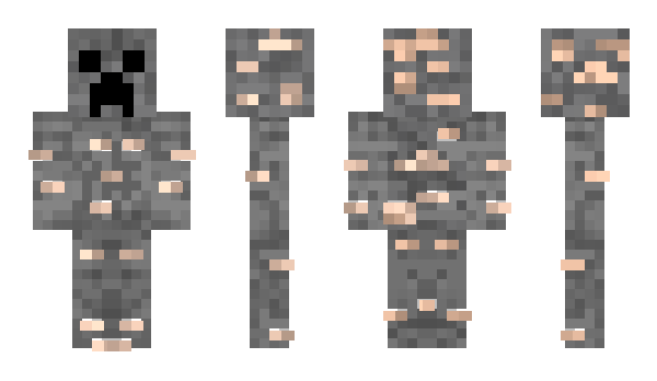 Minecraft skin Iron_ore