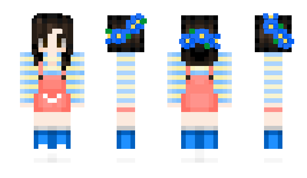 Minecraft skin RubyMary