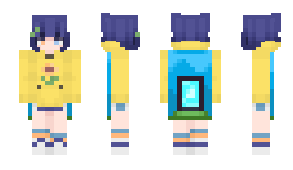 Minecraft skin MinamiBunny