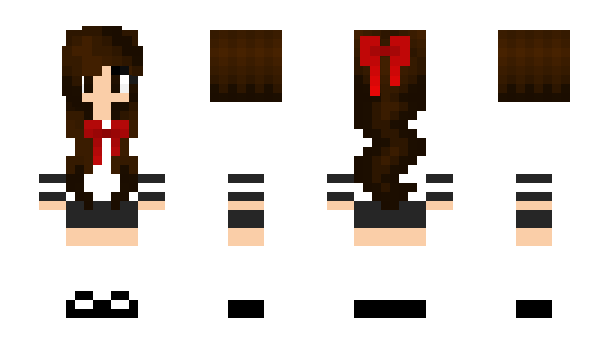 Minecraft skin x_mia01_x