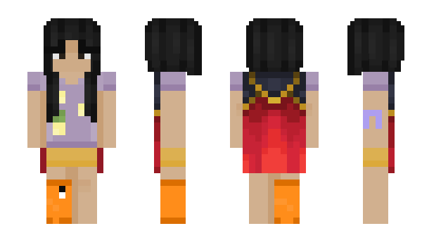 Minecraft skin mahira