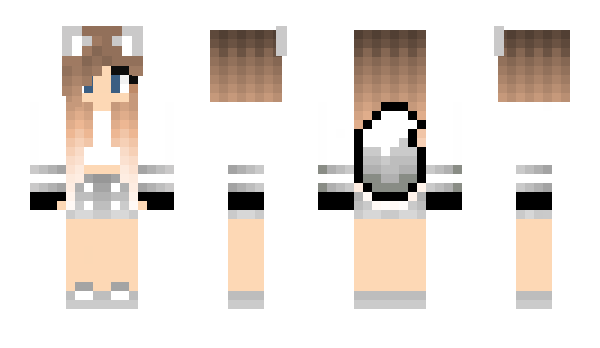 Minecraft skin not_leila