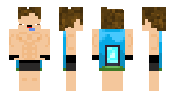 Minecraft skin burga_XD