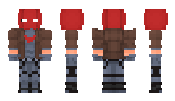 Minecraft skin redhoood