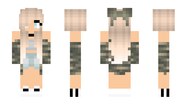 Minecraft skin MUSHIRO