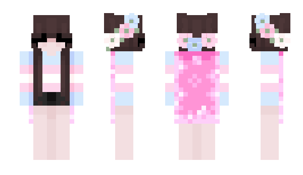 Minecraft skin DiscoFeverWillow