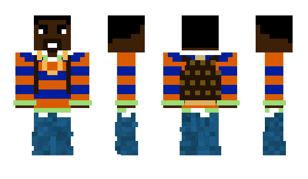 Minecraft skin Bongofr