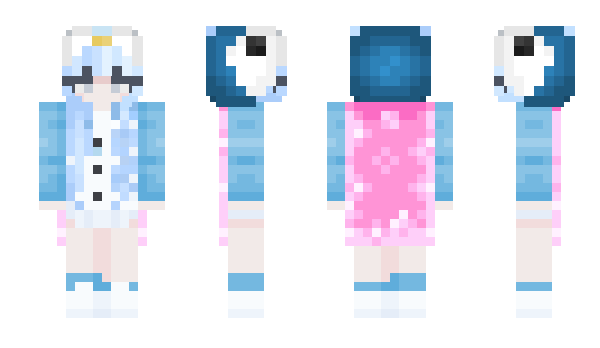 Minecraft skin SynxBlu