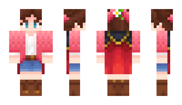 Minecraft skin Kissca